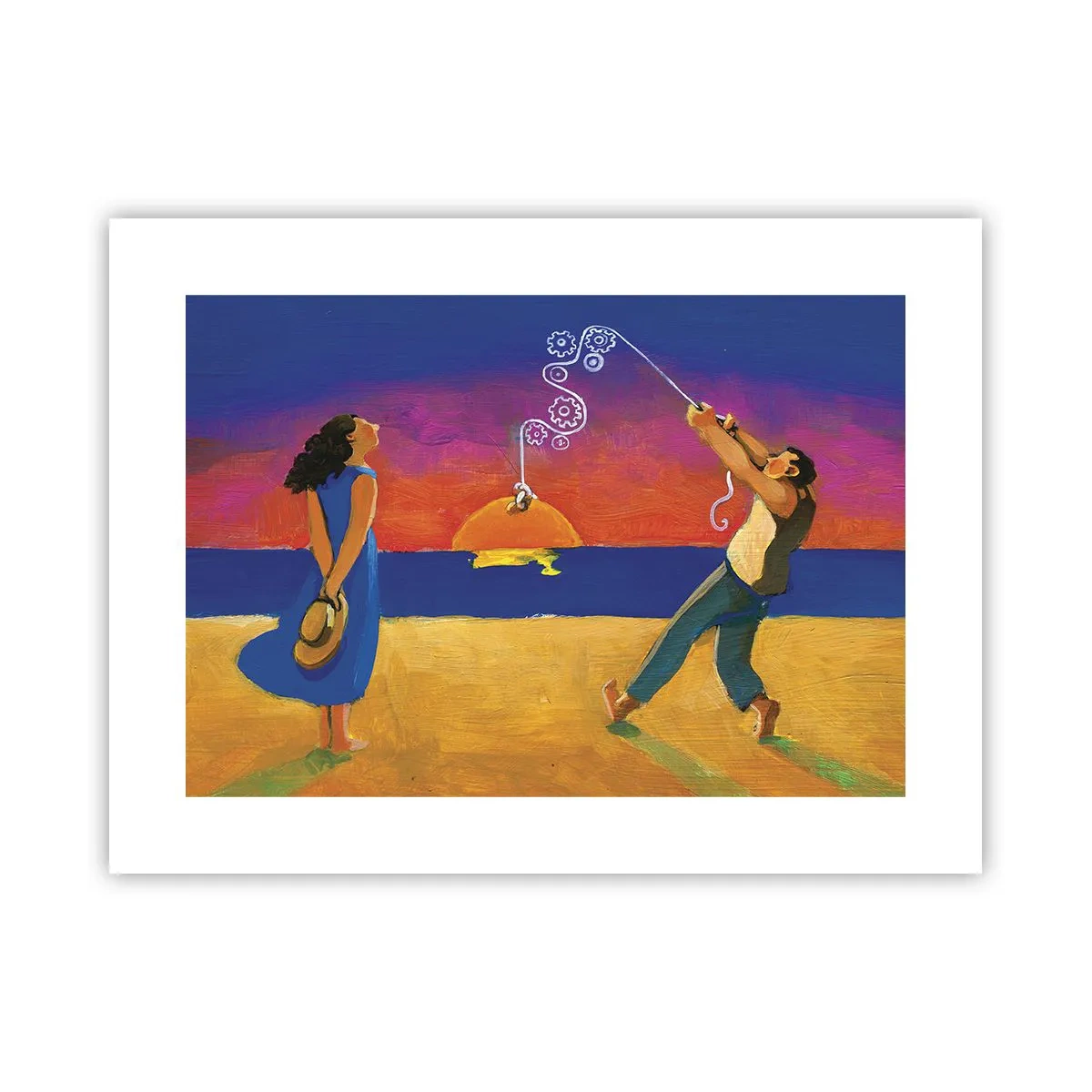 Pôster - Mais do que uma estrela do céu - 40x30 cm