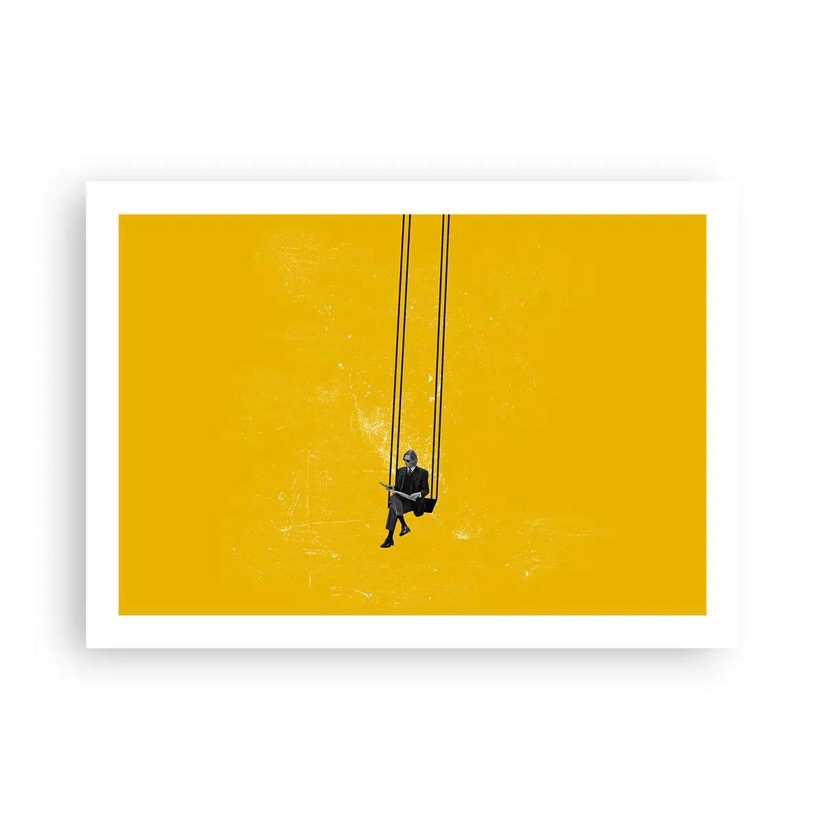 Pôster - Dia como todos os dias - 70x50 cm