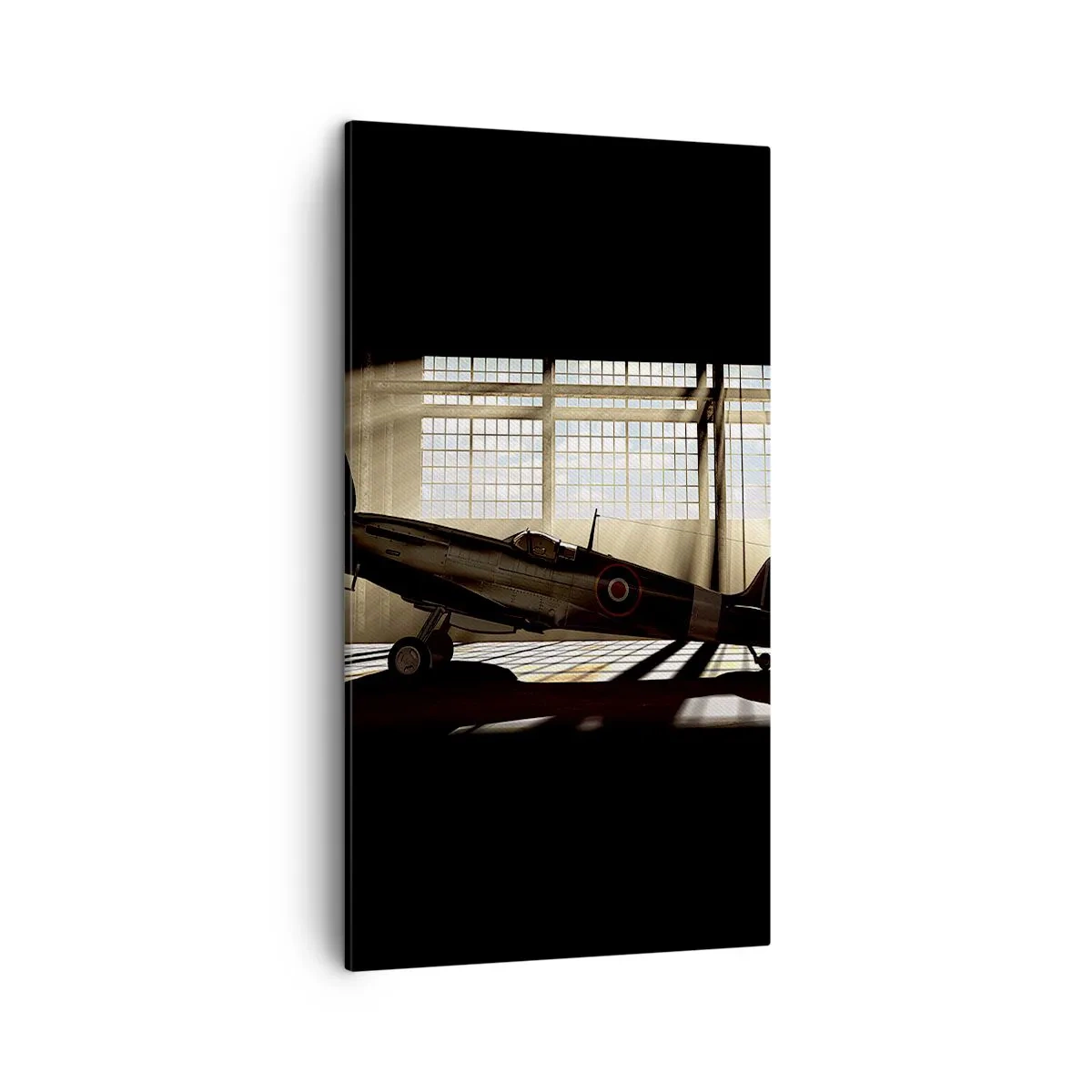 Quadro em tela - Descanso do guerreiro - 45x80 cm