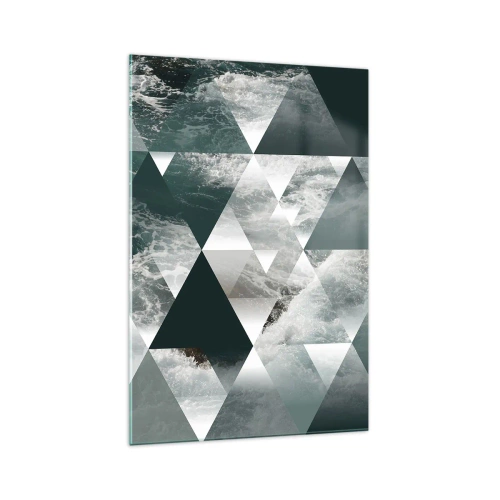 Quadro em vidro - Uma perspetiva de cristal - 70x100 cm