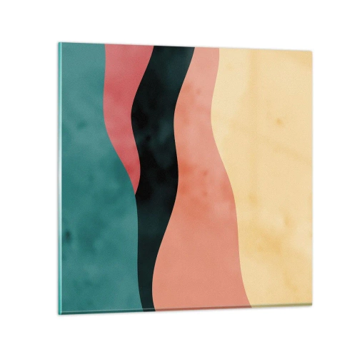Quadro em vidro - Incompatibilidade compatível - 40x40 cm