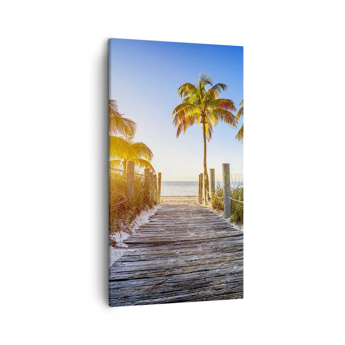 Quadro em tela - Direto para o paraíso - 45x80 cm