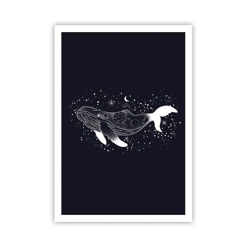 Pôster - No oceano do universo - 70x100 cm