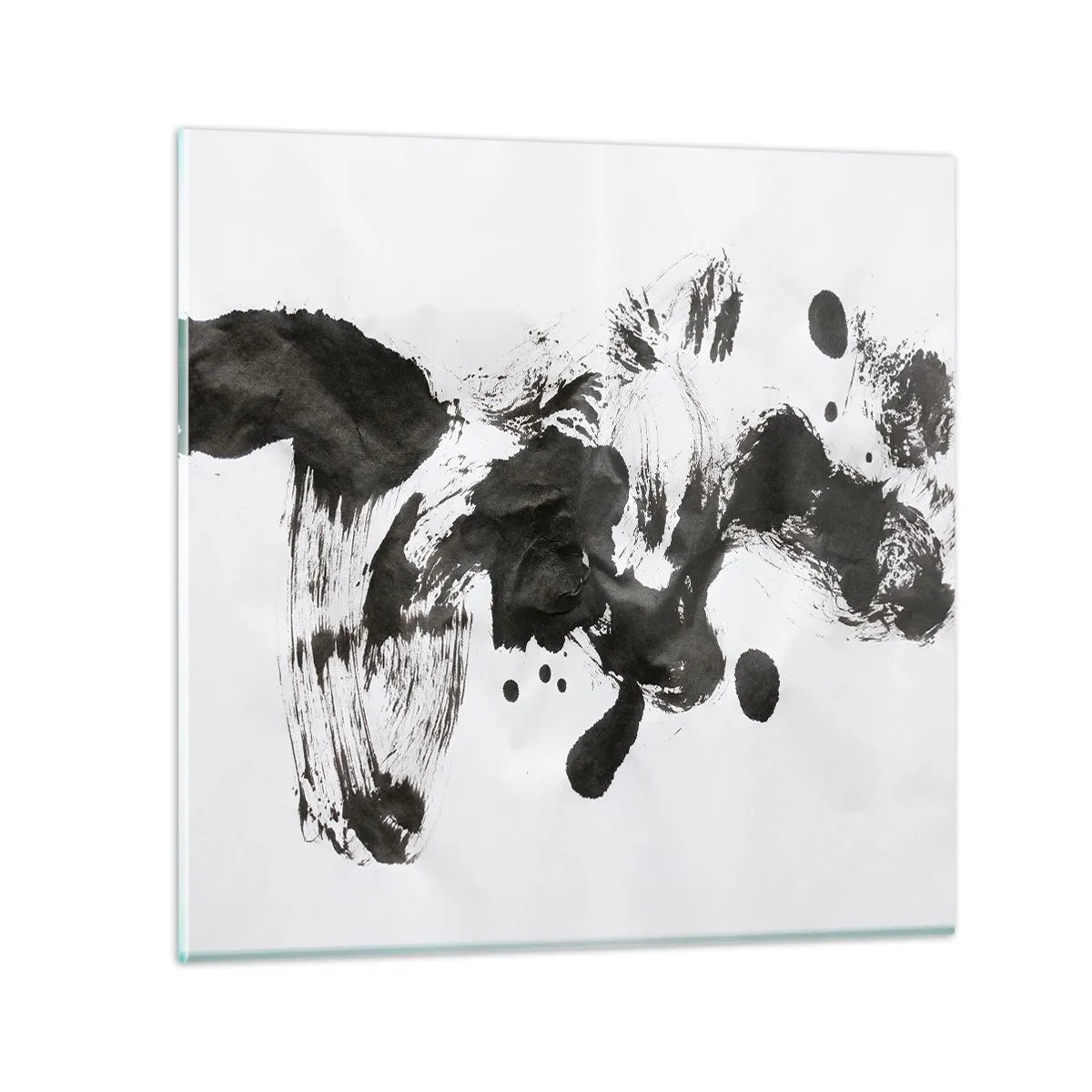 Quadro em vidro - Existe um método para a loucura? - 60x60 cm