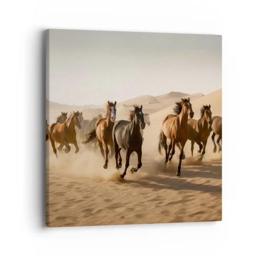 Quadro em tela - Livre como o vento - 40x40 cm