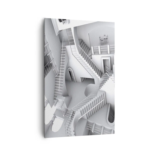 Quadro em tela - Paradoxos do espaço - 80x120 cm