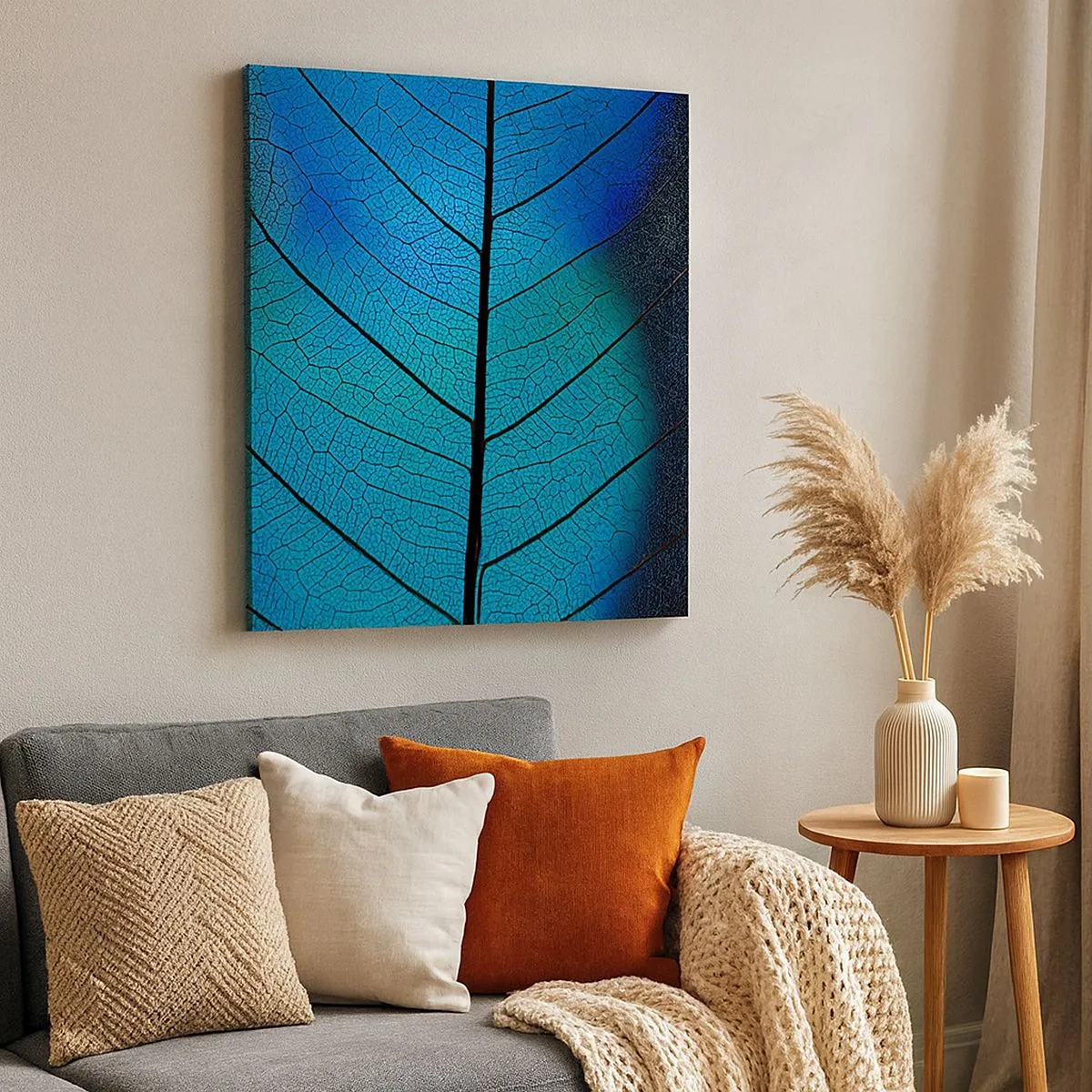 Quadro em tela - Construção complexa - 30x30 cm