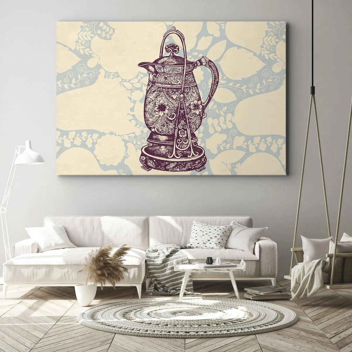 Quadro em tela - A beleza da vida cotidiana - 120x80 cm