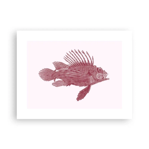 Pôster - Um habitante de águas exóticas - 40x30 cm