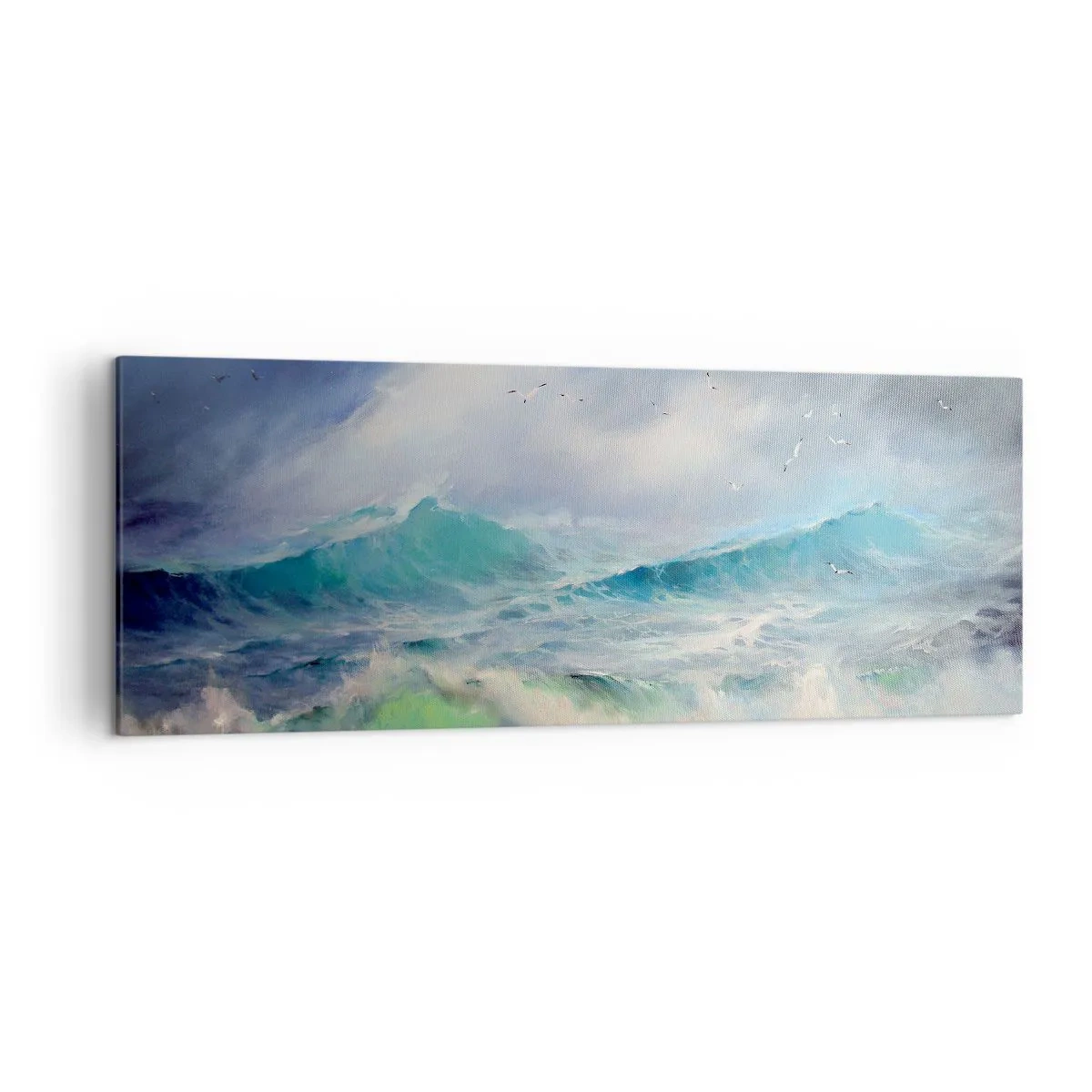 Quadro em tela - O vento uivava triunfalmente… - 140x50 cm