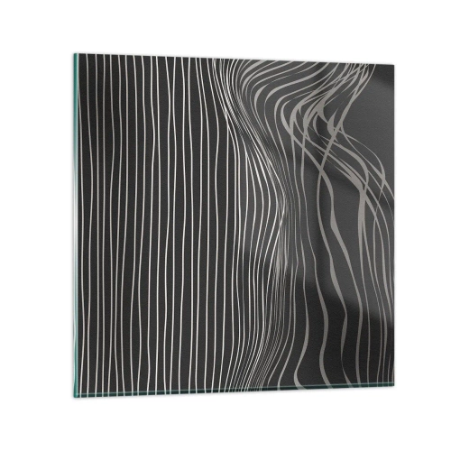 Quadro em vidro - Ritmo e sotaque - 30x30 cm
