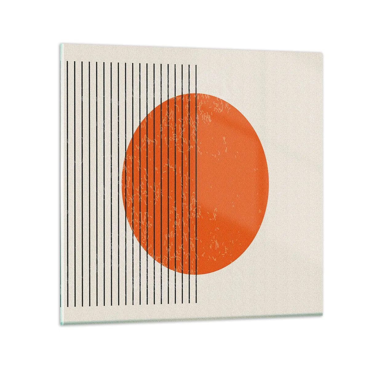 Quadro em vidro - Sempre sol - 30x30 cm