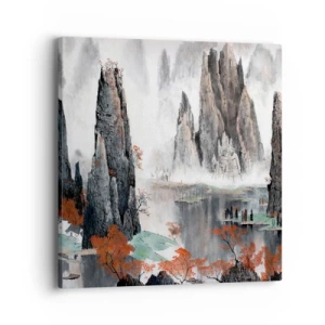 Quadro em tela - Poderosos guardiões  - 40x40 cm