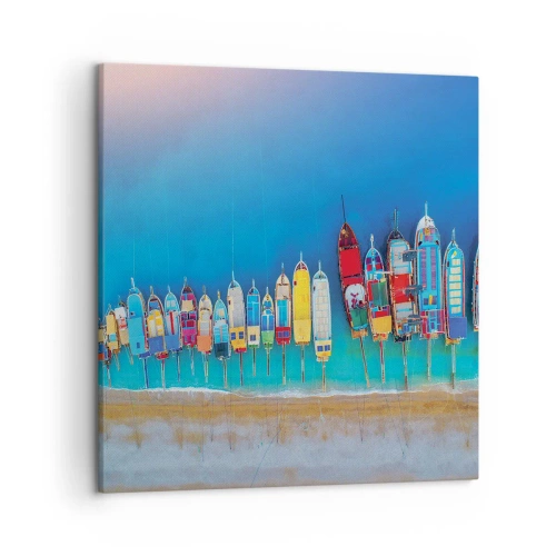 Quadro em tela - Vista panorâmica - 50x50 cm