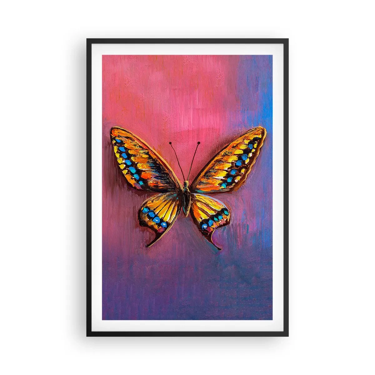 Pôster com moldura preta - Uma joia da natureza - 61x91 cm
