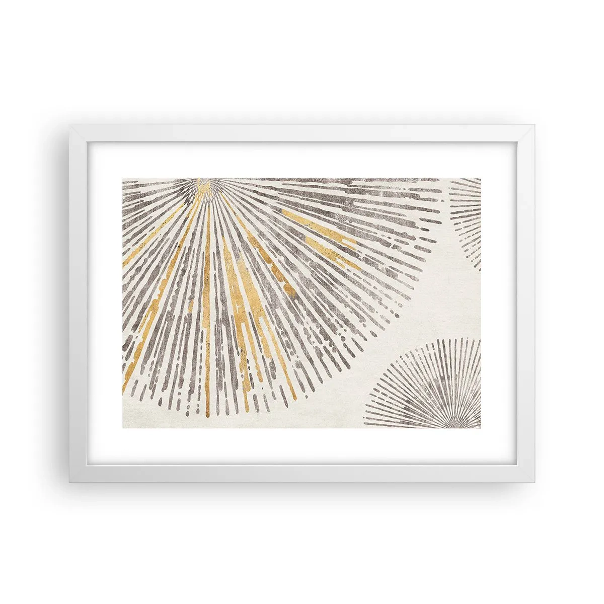 Pôster em moldura branca - A beleza do raio - 40x30 cm