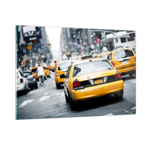 Quadro em vidro - Apenas nesta cidade - 120x80 cm