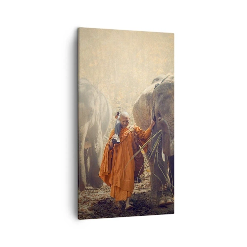 Quadro em tela - Compreensão completa - 45x80 cm