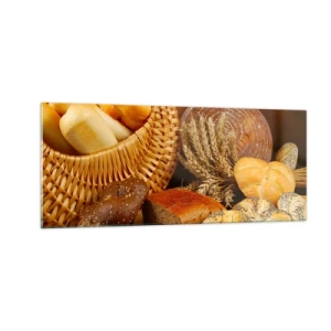 Quadro em vidro - Safamo-nos novamente - 100x40 cm