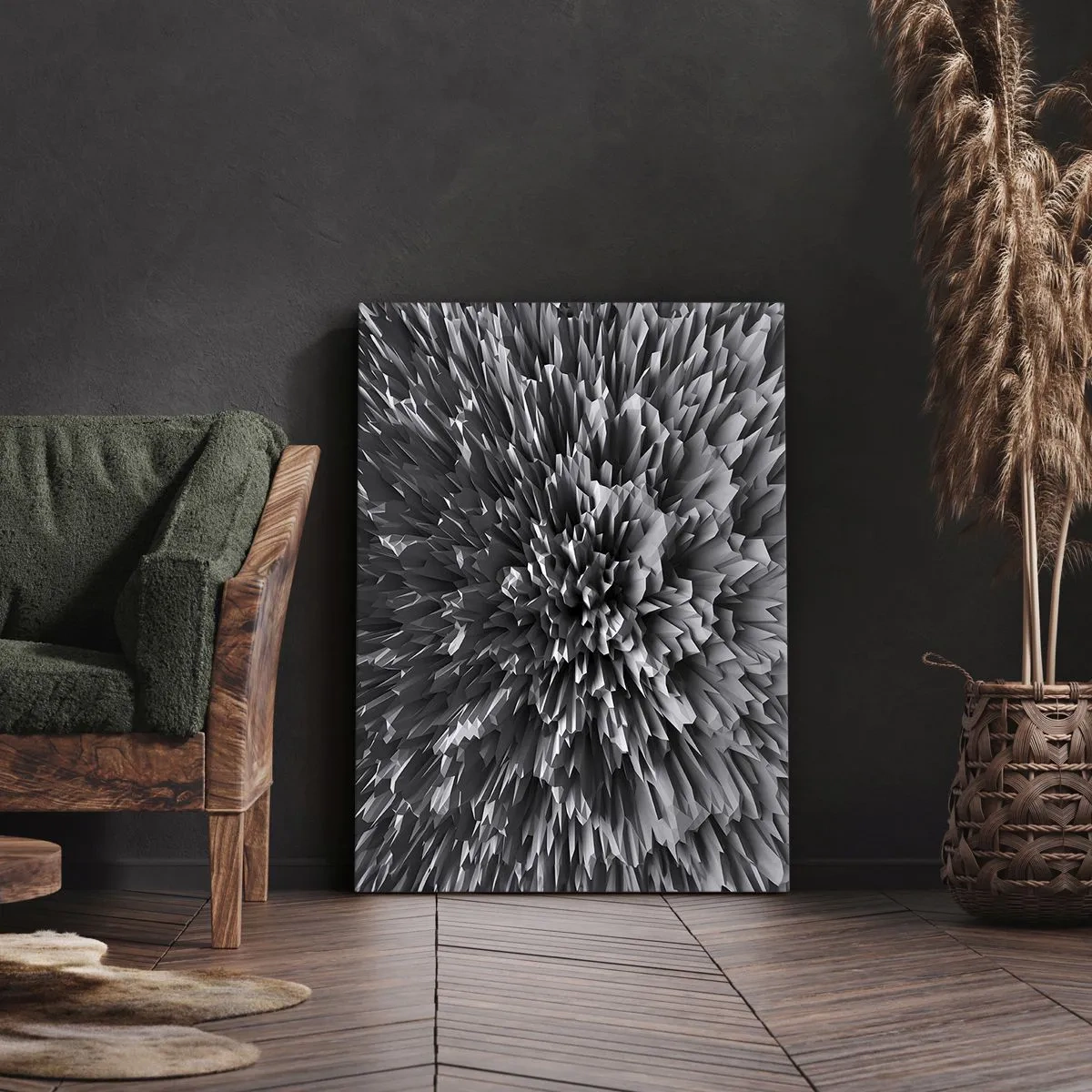 Quadro em tela - Não pode ficar mais difícil do que isso - 45x80 cm