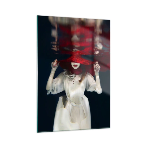 Quadro em vidro - Demônio do Pântano - 50x70 cm