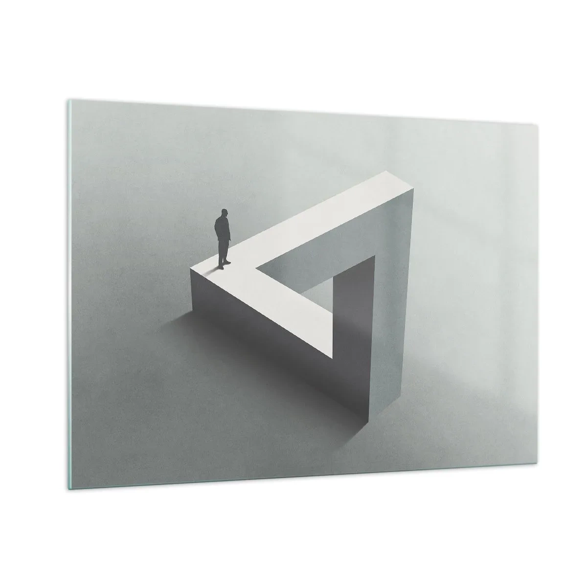 Quadro em vidro - Mas é possível - 100x70 cm