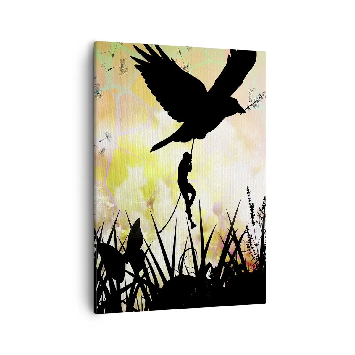 Quadro em tela - Ambiente de conto de fadas - 50x70 cm