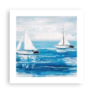 Pôster - Com um amigo ao meu lado - 40x40 cm