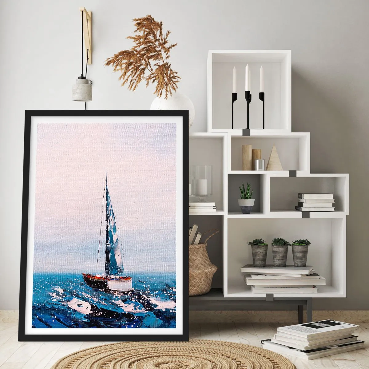 Pôster com moldura preta - Irmandade do vento - 70x100 cm