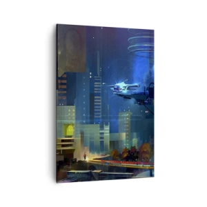 Quadro em tela - Num futuro próximo - 70x100 cm