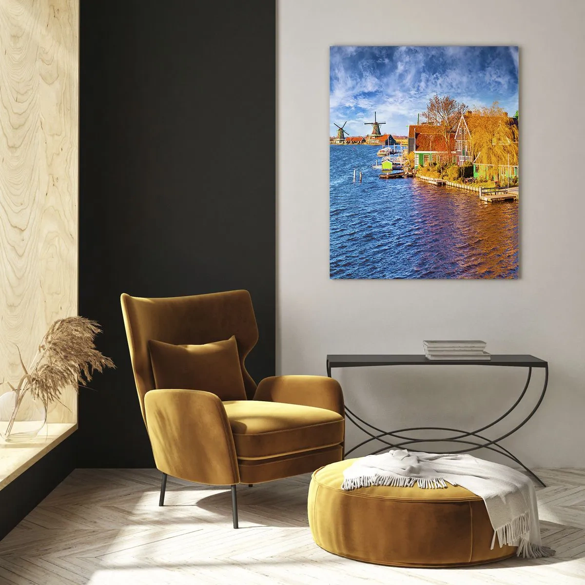 Quadro em vidro - Inalterada durante séculos - 50x70 cm