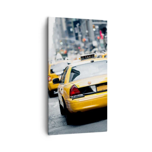 Quadro em tela - Apenas nesta cidade - 45x80 cm