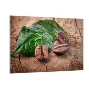 Quadro em vidro - Preto e verdadeiro - 120x80 cm