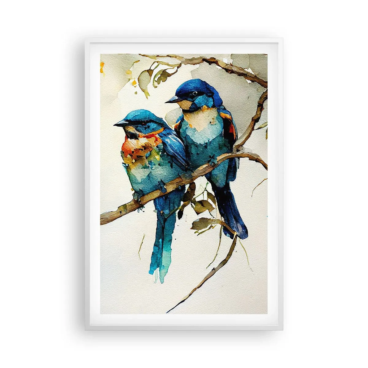 Pôster em moldura branca - Ele ficou ofendido? - 61x91 cm