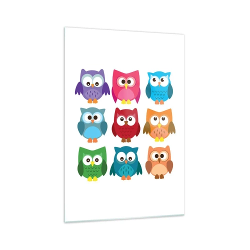 Quadro em vidro - As diferenças podem ser divertidas - 70x100 cm