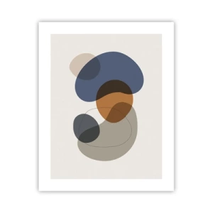 Pôster - Gotas de cor - 40x50 cm