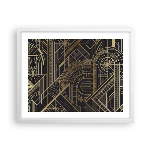 Pôster em moldura branca - Conceitos, ideias, planos - 50x40 cm