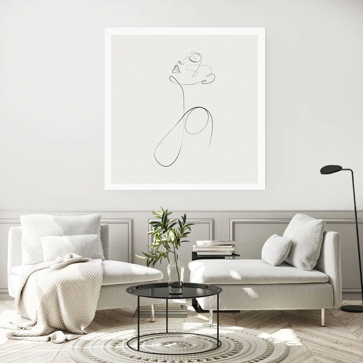 Pôster - Enrolada em sonhos - 50x50 cm