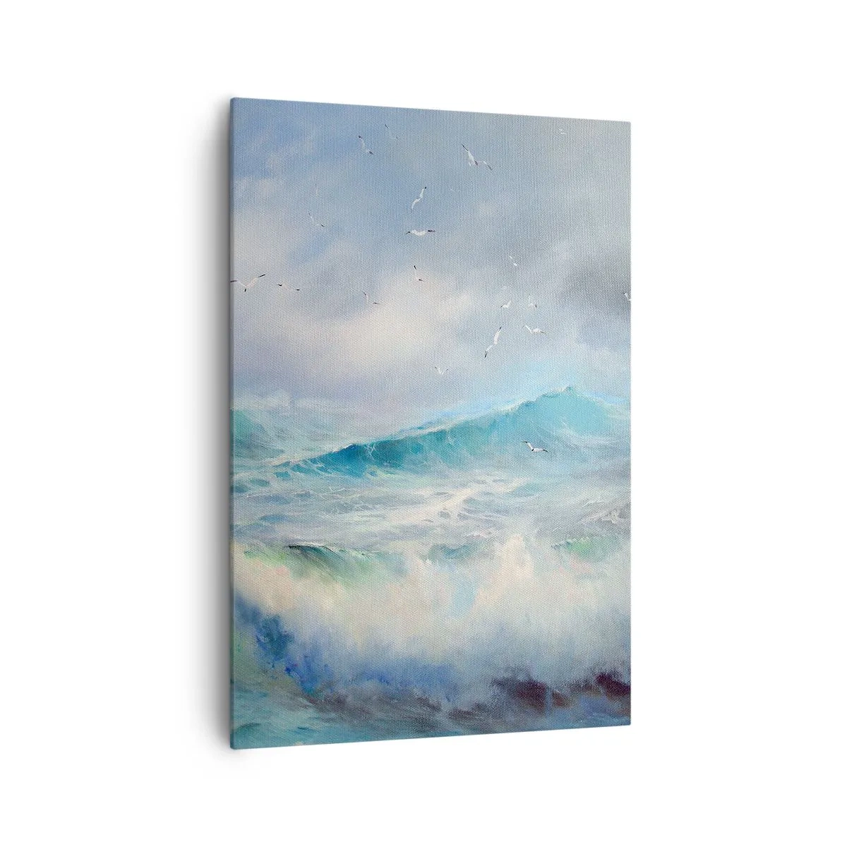 Quadro em tela - O vento uivava triunfalmente… - 70x100 cm