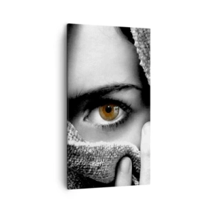 Quadro em tela - Descubra o mistério - 45x80 cm