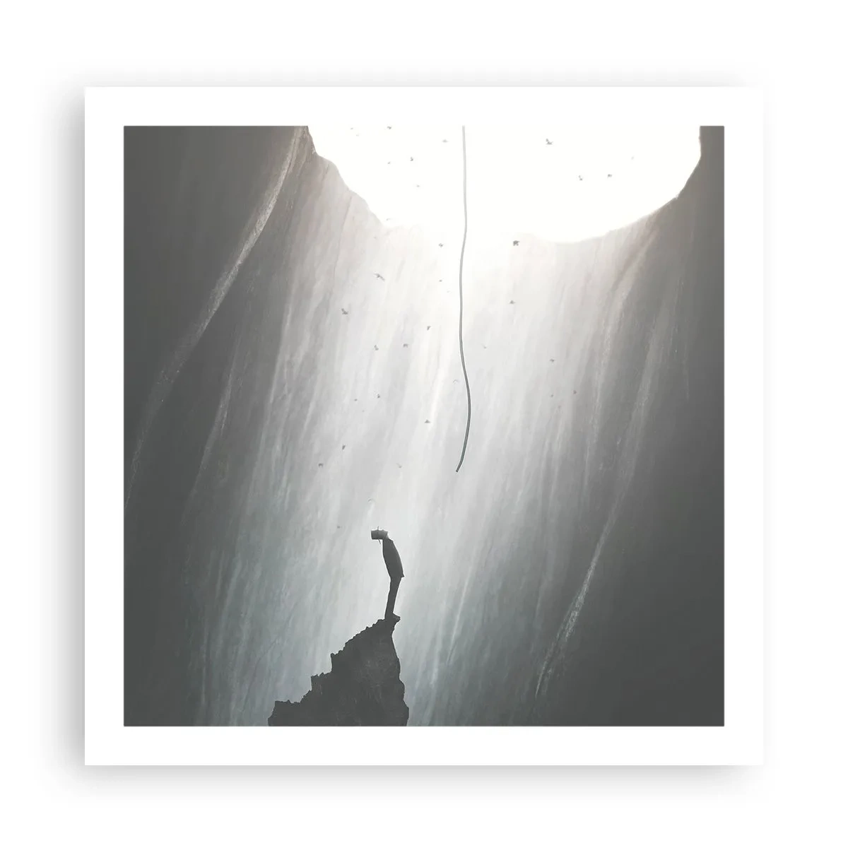 Pôster - Sempre há uma saída - 60x60 cm