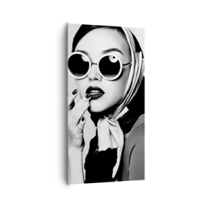 Quadro em tela - Saudações dos anos 60 - 65x120 cm