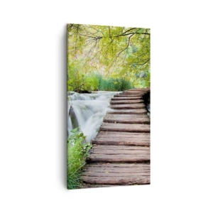 Quadro em tela - As aparências enganam - 45x80 cm