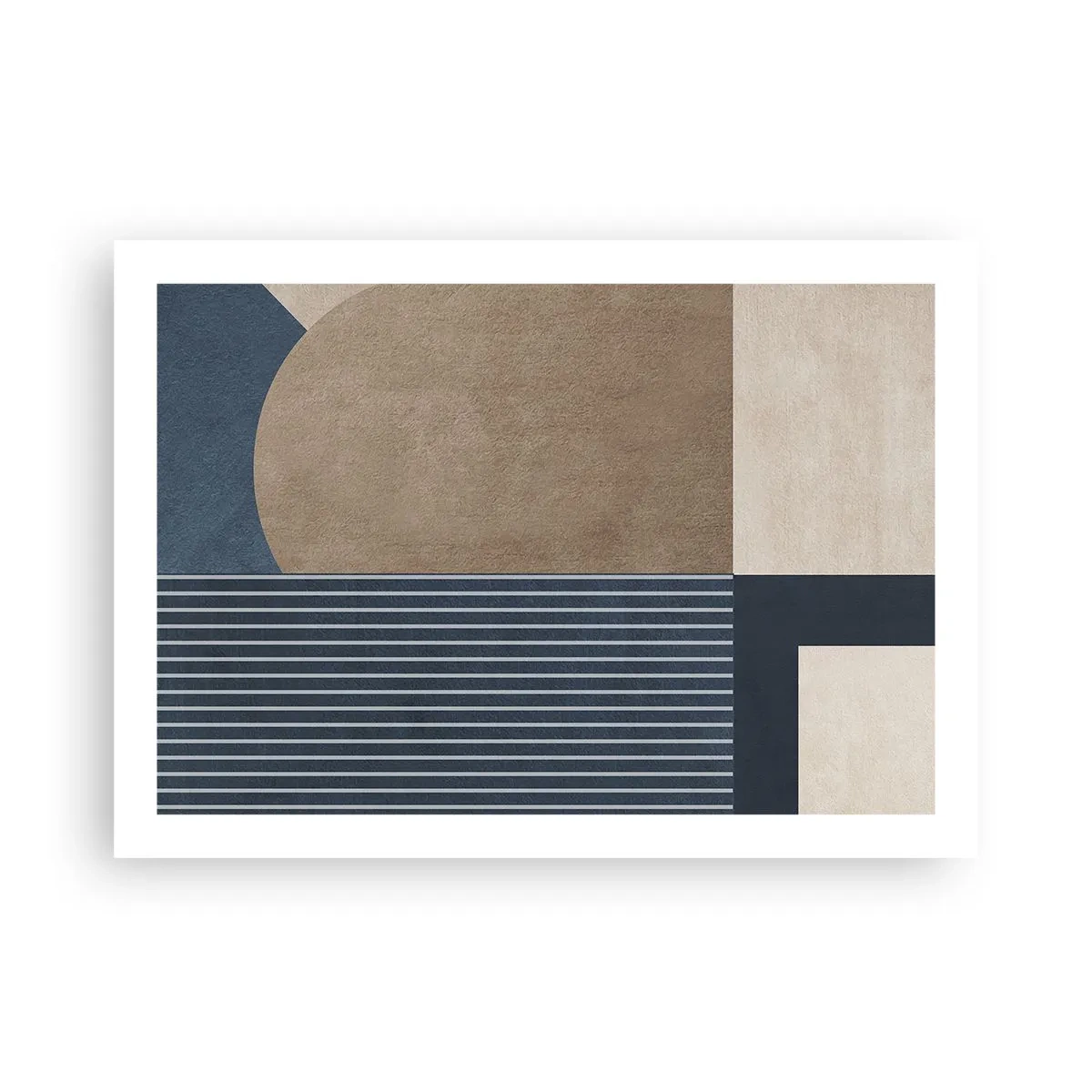 Pôster - Uma composição de simplicidade e redondeza - 70x50 cm