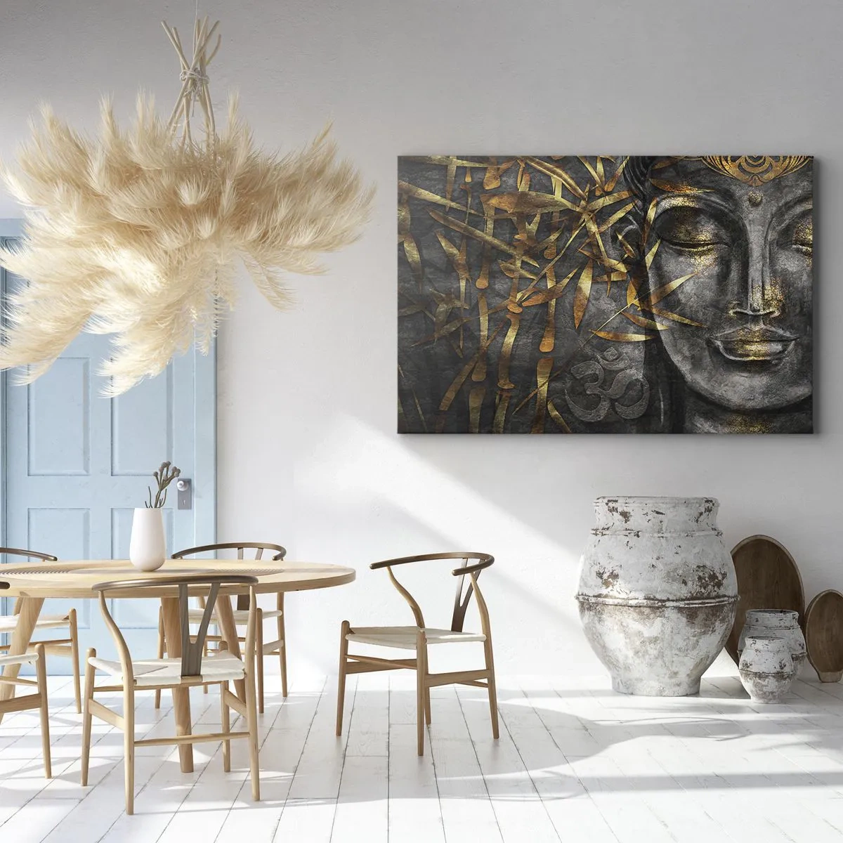 Quadro em tela - Sinta a paz - 120x80 cm