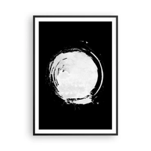 Pôster com moldura preta - Boa saída - 70x100 cm