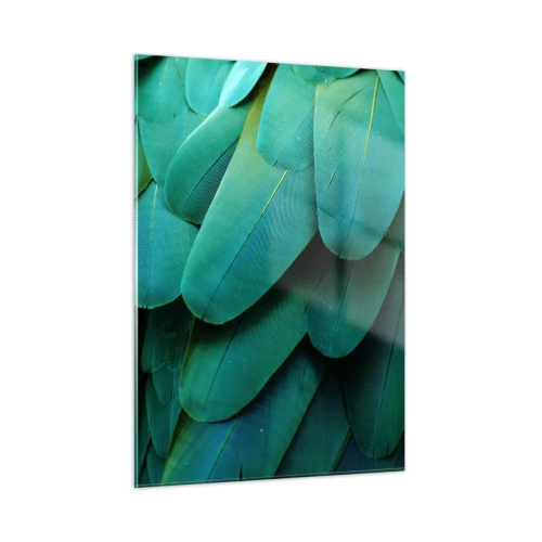 Quadro em vidro - Precisão de papagaio - 50x70 cm