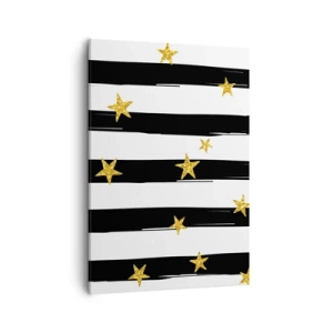 Quadro em tela - Todos nós nascemos sob uma estrela da sorte - 50x70 cm