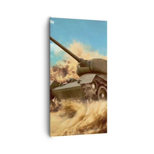 Quadro em tela - Imbatível - 65x120 cm