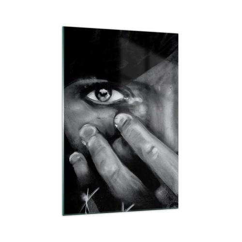 Quadro em vidro - Não vou dizer quem pintou - 70x100 cm